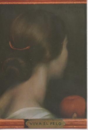 Postal E02665: Viva el Pelo, J. Romero deTorres, Museo Romero de Torres, Córdoba