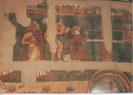 Postal E02673: Templo Parroquial de los Santos Julián y Basilisa, Noé y el Arca, Siglo XI, Bagues
