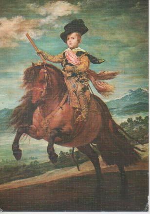 Postal E02722: El Principe Baltasar Carlos, Diego Velazquez, Museo del Prado