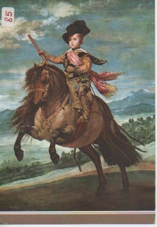 Postal E02723: El Principe Baltasar Carlos, Velazquez, Museo del Prado