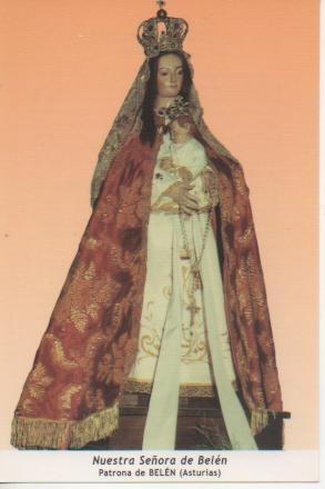 Postal E03087: Nuestra Señora de Belén. Patrona de Belén (Asturias)