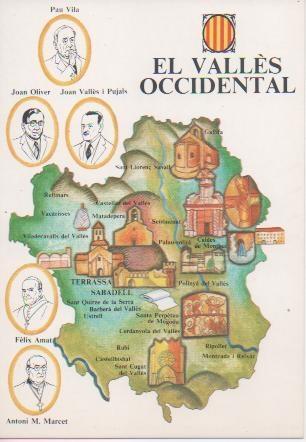 Postal E03474: Comaraca El Valles occidental