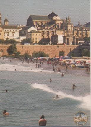 Postal E03470: Playa Torremoino de la Albolafia- 1987