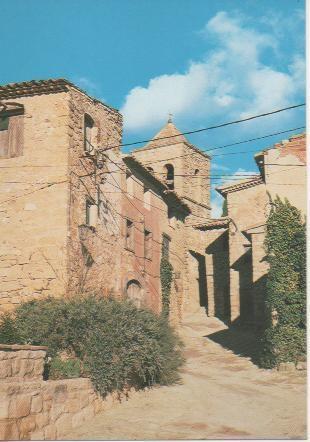 Postal E03467: Vista del poble-Albarca, Priorat