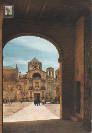 Postal E03463: Façana de la Esgésia Monasterio de Poblet