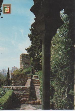Postal E03455: Arcos del Templete-alcazaba, Malaga