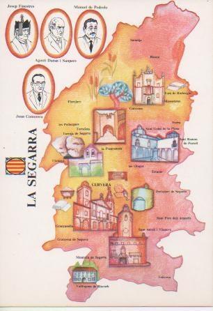 Postal E03478: Comarca  La Segarra