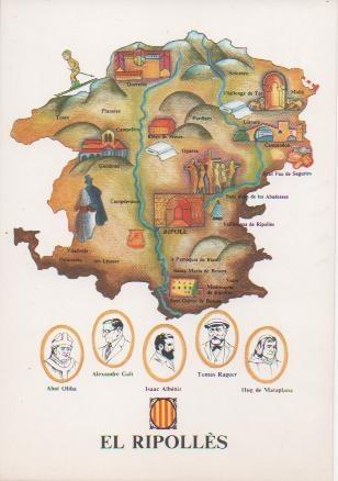 Postal E03479: Comarca El Ripollés