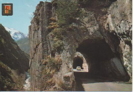 Postal E03509: Tunesl de la massana, Valls D'Andorra