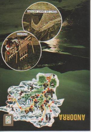 Postal E03505: Vistas  Vall D'Andorra