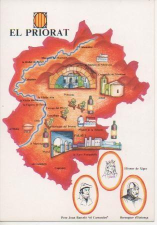 Postal E03481: Comarca El Priorat