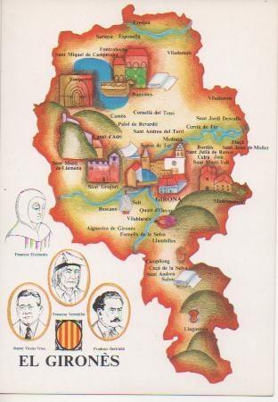 Postal E03485: Comarca El Gironès
