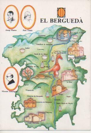 Postal E03488: Comarca El Berguedà