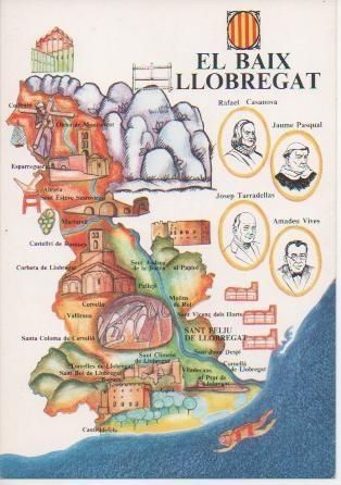 Postal E03490: Comaraca El Baix Llobregat