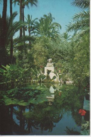 Postal E03403: El tocador de la Dama-Huerto del Cura, Elche