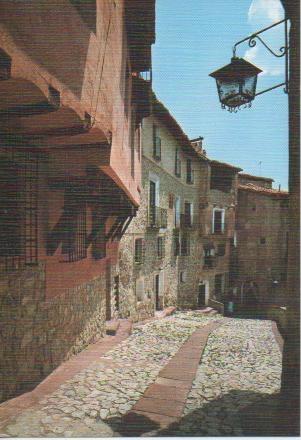 Postal E03396: Calle del Chorro-Albarracin, Teruel
