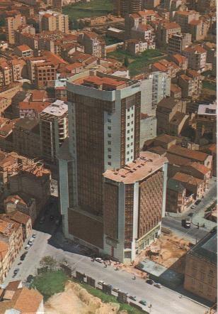 Postal E03385: Vista aérea de rense