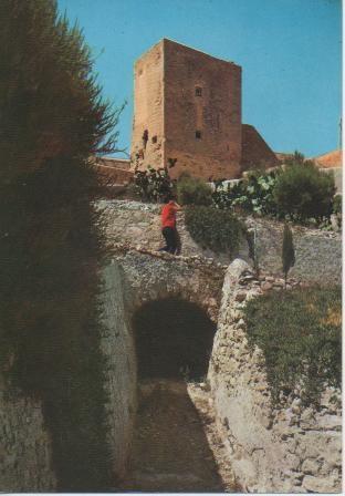 Postal E03407: Castillo de Sta. Barbara, La Torreta, S. XIV, Alicante