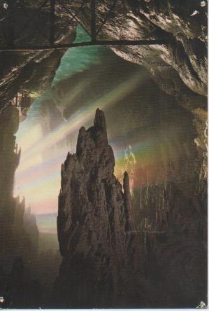 Postal E03427: Gruta de la Cola de Caballo-Monasterio de Piedra, Zaragoza