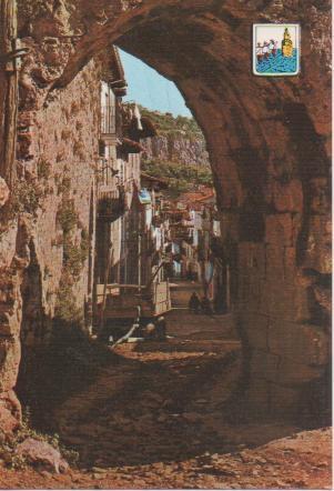 Postal E03438: Arco de entrada a la Ciudadela. Antiguo, Laredo