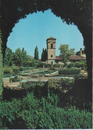 Postal E03424: Hospederia de San Francisco-Alhambra, Granada
