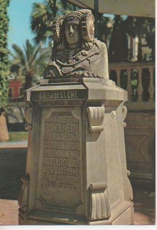Postal E03422: Busto de la Dama de Elche, Elche