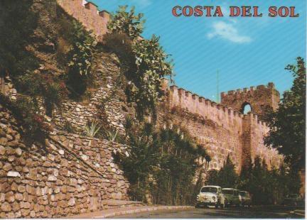 Postal E03615: Murallas del Castillo Árabe, Málaga