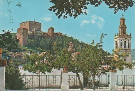Postal E03602: Vista del Castillo y Torre de San Miguel