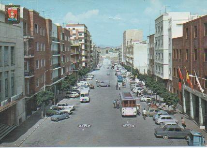 Postal E03587: Avenida del Generalísimo Franco-Algeciras, Cádiz