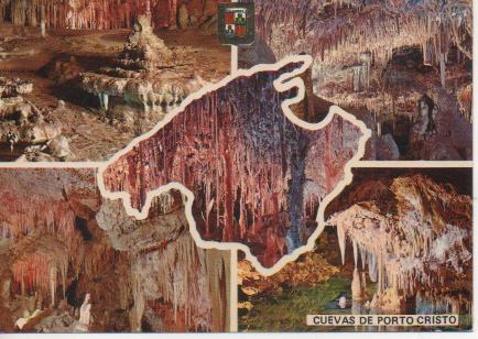 Postal E03591: Cuevas de Posto Cristo, Mallorca