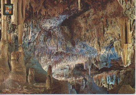 Postal E03592: Cuevas del Halm- Valle de las Delicias, porto Cristo Manacor, Mallorca