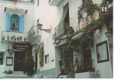 Postal E03619: Calle típica de los Dolores, Marbella