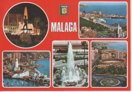 Postal E03620: Imágenes de Málaga
