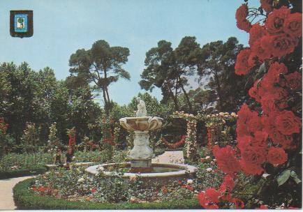 Postal E03641: Parque del Retiro. Rosaleda, Madrid