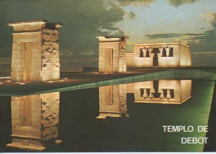 Posta lE03646: Templo de Debot, Madrid