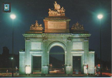 Postal E03638:Puerta de Toledo, Madrid