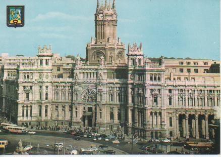 Postal E03627: Palacio de Comunicaciones, Madrid