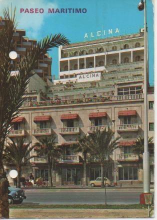Postal E03545: Hotel Alcina, Paseo Maritimo, Palma de Mallorca