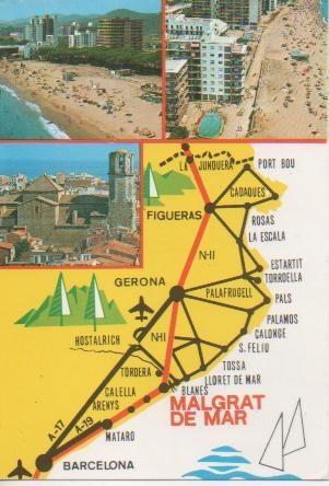 Postal E03539: Malgrat de Mar, Barcelona