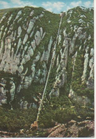 Postal E03530: Funicular a San Juan, Montserrat, Barcelona