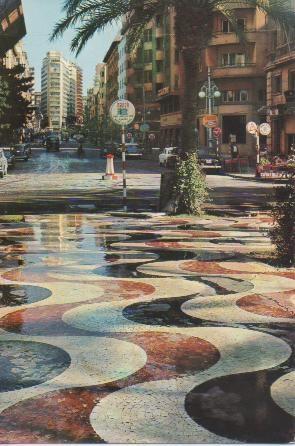 Postal E03560: Explanada de España y Rbla. Méndez Núñez,Alicante