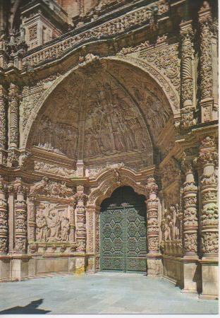 Postal E03371: Portico de la Catedral, Astorga