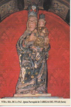Postal E03190: Ntra. Sra. De la Paz. Iglesia Parroquial de Cabrejas del Pinar, Soria
