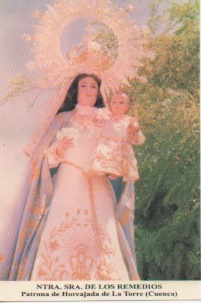 Postal E03192: Ntra. Sra. De los Remedios. Patrona de Horcajada de la Torre, cuenca