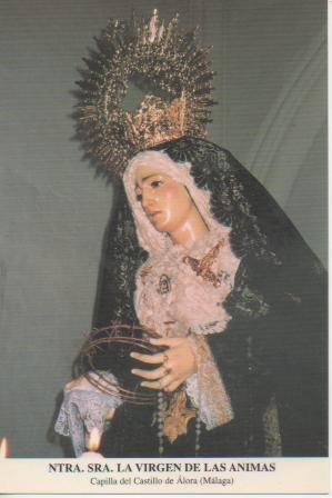 Postal E03214: Ntra.Sra. La Virgen de las Animas.Capilla del Castillo de Álora, Málaga