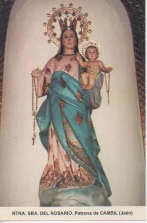 Postal E03218: Ntra.Sra. Del Rosario. Patrona de Cambil, Jaén