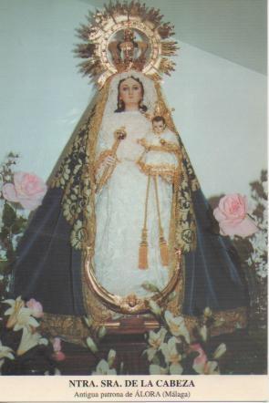 Postal E03219: Ntra. Sra. De la Cabeza, Antigua patrona de Álora, Málaga