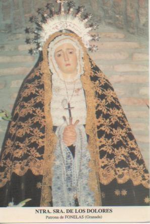 Postal E03221: Ntra. Sra. De los Dolores. Patrona de Fonelas, Granada