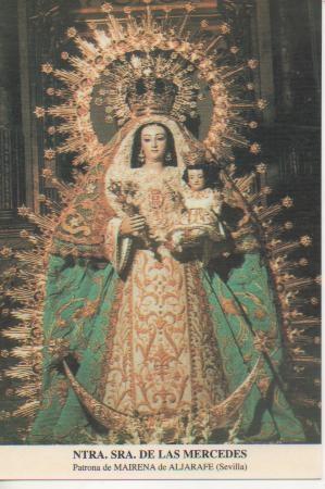 Postal E03223: Ntra. Sra. De las Mercedes, Patrona de Mairena de Aljarafe, Sevilla
