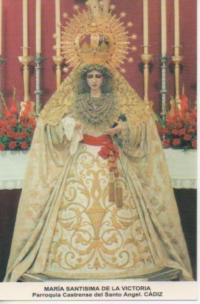 Postal E03220: María Santísima de la Victoria. Parroquia Castrense del Santo Angel, Cadíz